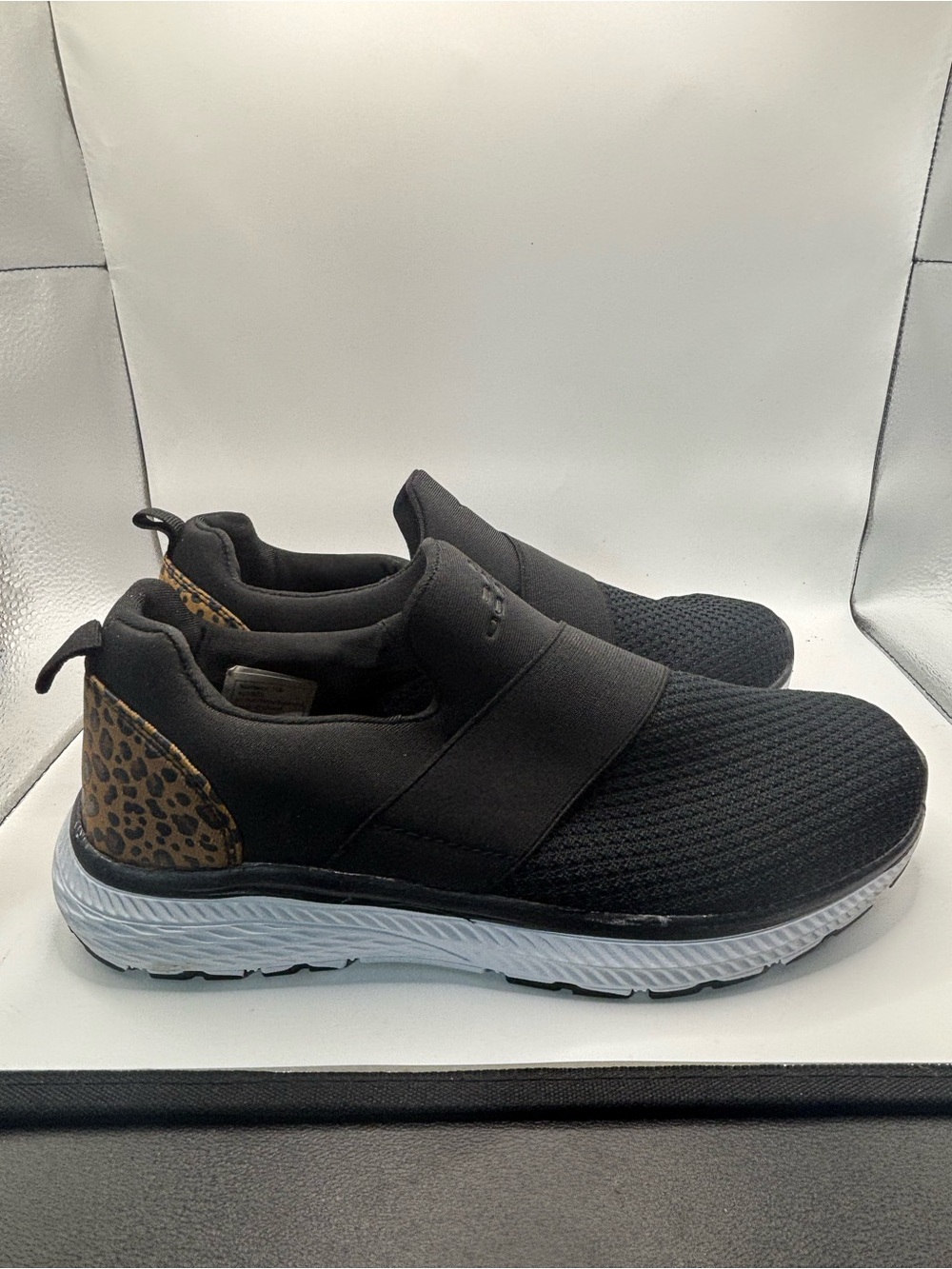 bcg Black Memory Foam Slip-On Sneaker